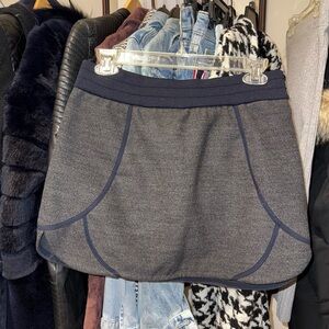 Zara Dark Blue and Gray mini Skirt